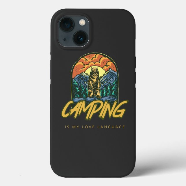 Camping ist meine Liebe Case-Mate iPhone Hülle (Rückseite)