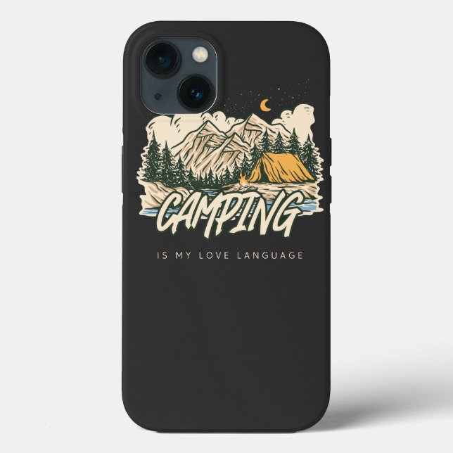 Camping ist meine Liebe Case-Mate iPhone Hülle (Rückseite)