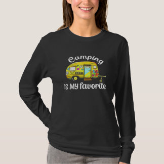 Camping ist meine Lieblingsjahreszeit Anhänger Cam T-Shirt