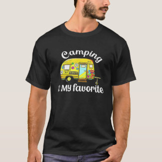 Camping ist meine Lieblingsjahreszeit Anhänger Cam T-Shirt