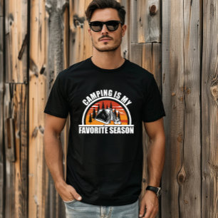Camping ist meine Lieblingsjahreszeit lustiger Cam T-Shirt