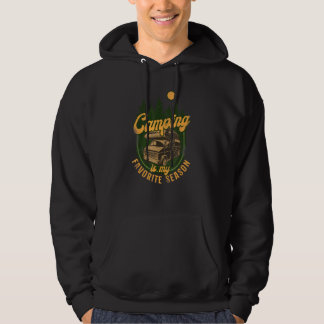 Camping ist meine Lieblingsjahreszeit Wohnmobil Ca Hoodie