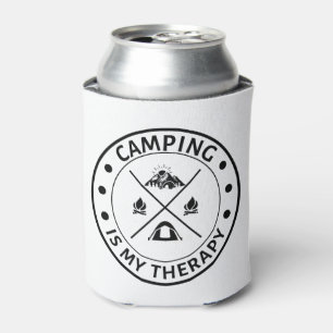 Camping ist meine Therapie für Camping Liebhaber Dosenkühler