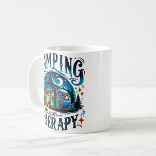 Camping ist meine Therapie Kaffeetasse