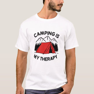 Camping ist meine Therapie T-Shirt