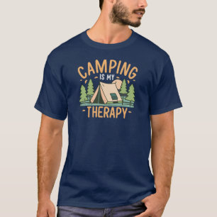 Camping ist meine Therapie T-Shirt