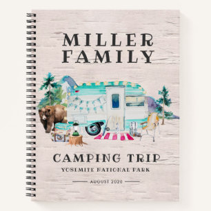 Camping Journal Custom Road Trip Journal Notizbuch