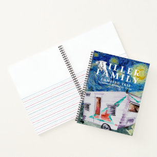 Camping Journal   Custom Road Trip Journal Notizbuch