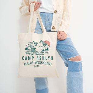 Camping-Junggesellinnen-Abschied-Hütten-Tasche Tragetasche