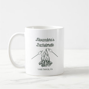 Camping Junggesellinnenabschied Brautjungfer Gesch Kaffeetasse