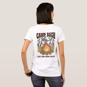 Camping Junggesellinnenabschied Letzter Trail Vor T-Shirt