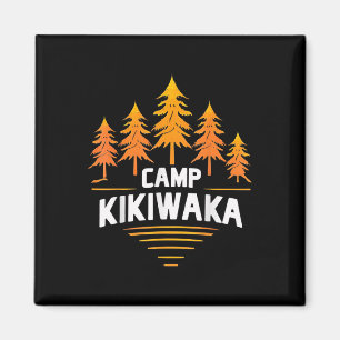 Camping Kikiwaka Sommercampingwald Wandern im Frei Magnet
