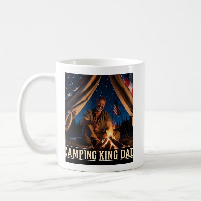 Camping King Vater Tasse (Links)