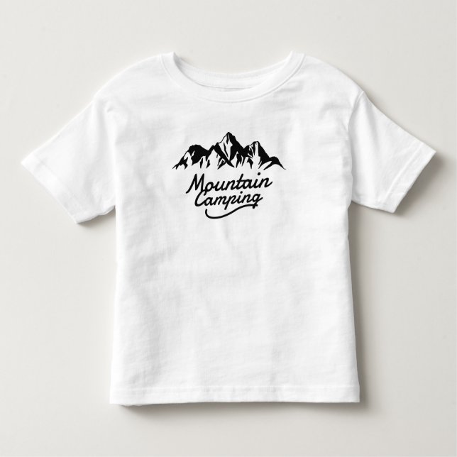 Camping Kleinkind T-shirt (Vorderseite)
