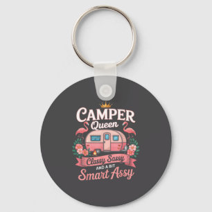 Camping-Königin Cly Sy Smart Y Camping-Wohnmobil F Schlüsselanhänger