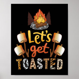 Camping Lagerfeuer Camp Co. Camping Lagerfeuer Poster