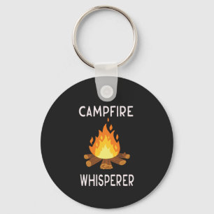 Camping - Lagerfeuer-Flüsterer Schlüsselanhänger
