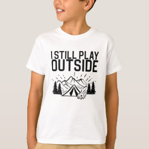 Camping Lagerfeuer Zelt T-Shirt