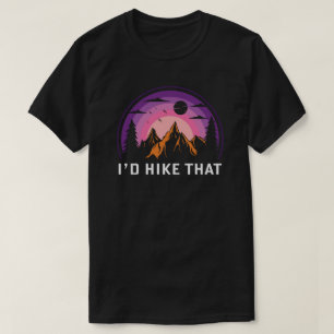 Camping Lagerfeuergebirge wandern, wandern T-Shirt
