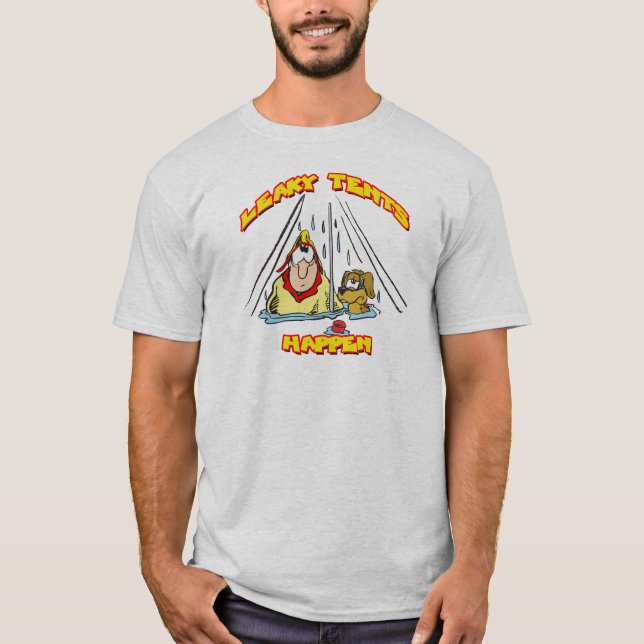 Camping-LeakyZents T-Shirt (Vorderseite)