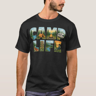 Camping-Leben Camping T-Shirt