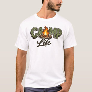 Camping-Leben Fühlt Sich Richtig An - Herren T-Shi T-Shirt