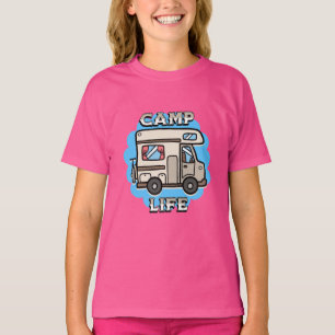 Camping-Leben   Retro-Camper T-Shirt