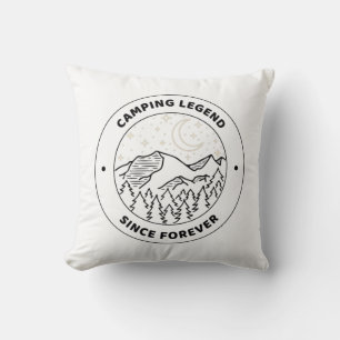 Camping Legend seit ewig Kissen