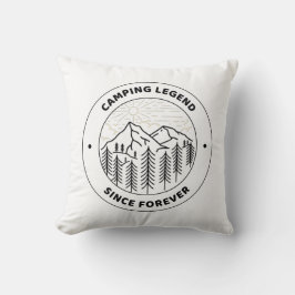 Camping Legend seit ewig Kissen