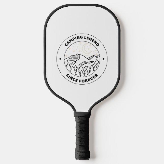 Camping Legend seit ewig Pickleball Schläger (Vorderseite)