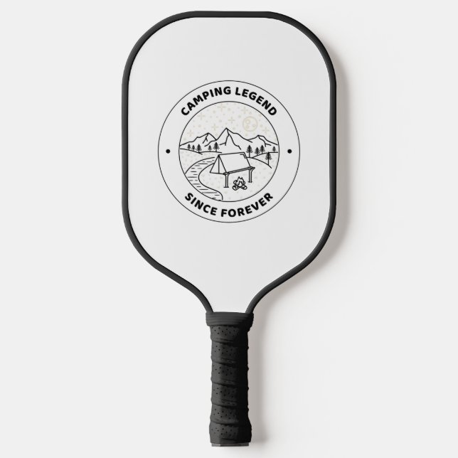 Camping Legend seit ewig Pickleball Schläger (Vorderseite)