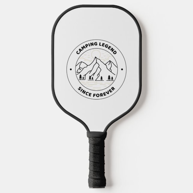 Camping Legend seit ewig Pickleball Schläger (Vorderseite)