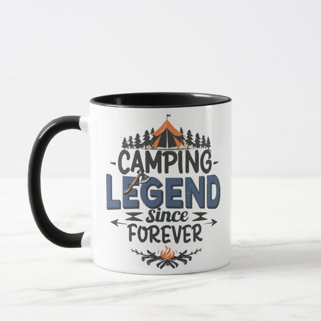 Camping Legend seit ewig Tasse (Links)