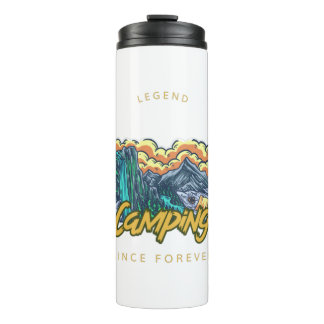 Camping Legend seit ewig Thermosbecher