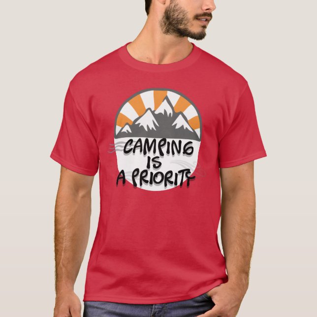 Camping Legend Since Forever gift T-Shirt (Vorderseite)