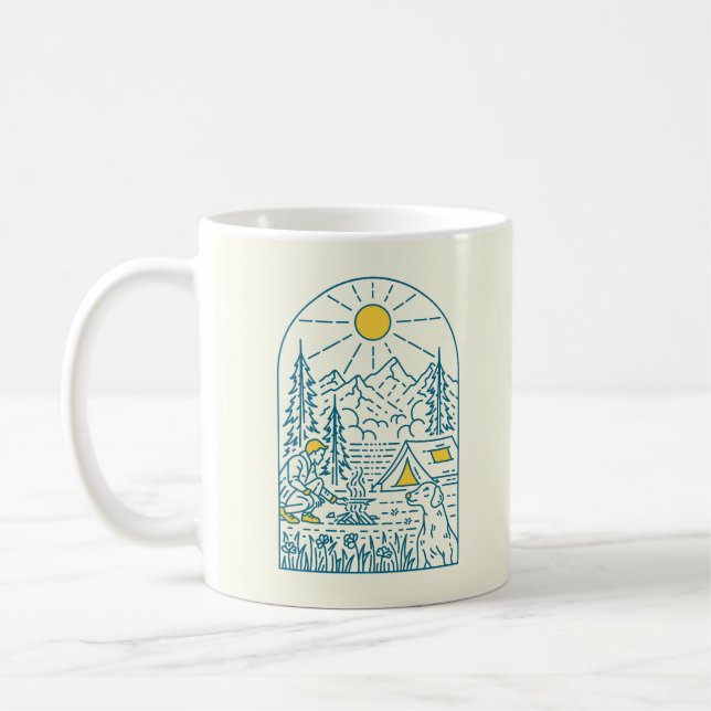 Camping Life 2 Kaffeetasse (Links)