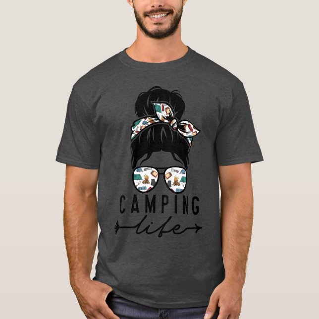 Camping Life camping boy T-Shirt (Vorderseite)