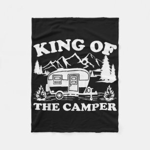 Camping Lover Camper Van King vom Camper Fleecedecke