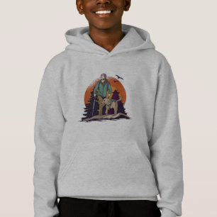 Camping Lover Dog Owner Design Hoodie