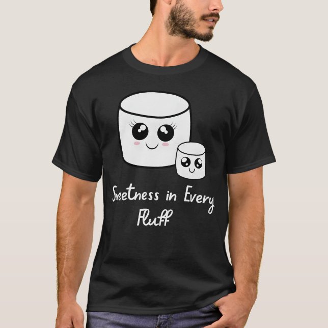 Camping Lovers Marshmallow gift T-Shirt (Vorderseite)