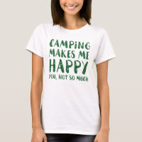 Camping macht mich glücklich