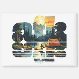 Camping Magnet