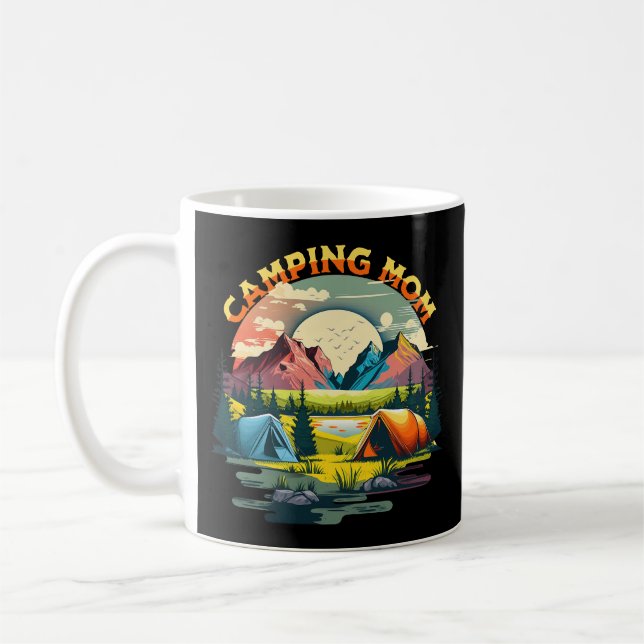 Camping Mama Kaffeetasse (Links)
