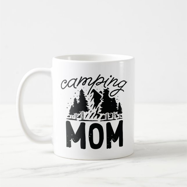 Camping Mama Kaffeetasse (Links)