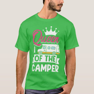 Camping-Mama Lustiges Camping Königin des Campers T-Shirt