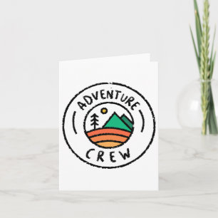 Camping Matching Shirts for Family Camper Adventur Karte