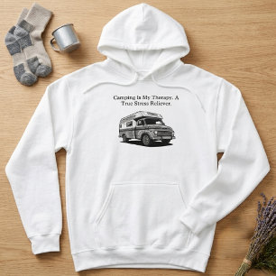 Camping meine Therapie echter Stressabbauer Outdoo Hoodie