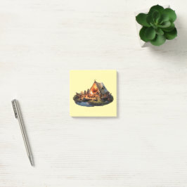 Camping mit Geliebten Post-it Klebezettel