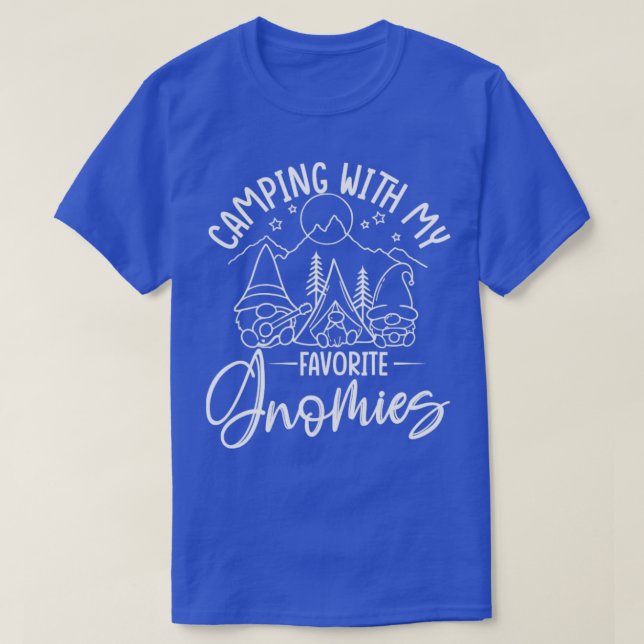 Camping mit meinen Lieblings-Gnomies-Adventure-Cam T-Shirt (Design vorne)
