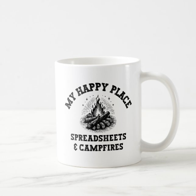 Camping Mode: Aus dem Raster - lustiges Geschenk f Kaffeetasse (Rechts)